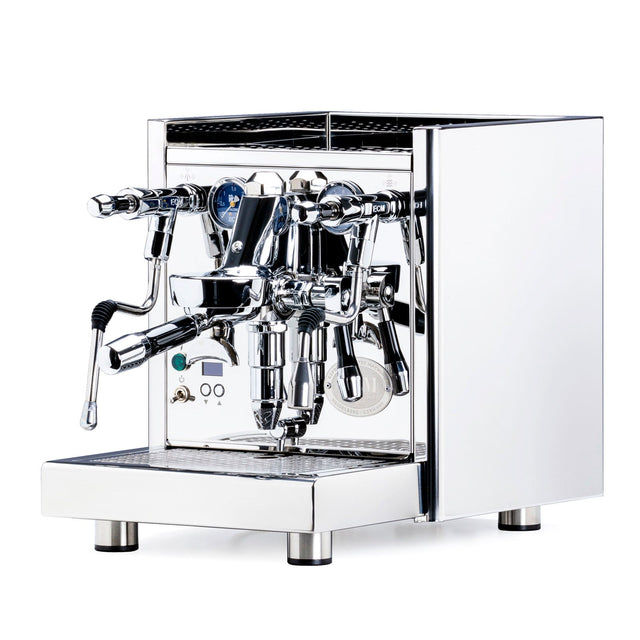 ECM Technika VI machine and Mazzer Mini grinder setup