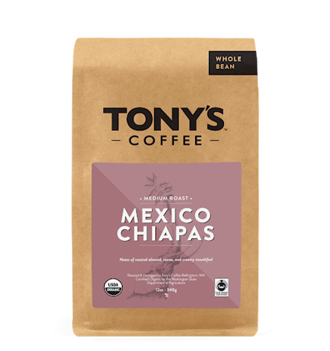 Mexico Chiapas bulk coffee bag